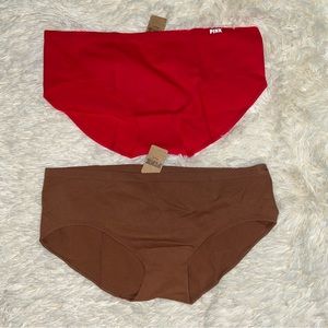 NEW! VS PINK Large Hipster Panties